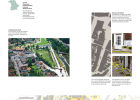 Ausstellung „Die barrierefreie Gemeinde“, Projektbanner Zusammenfassung des Modellvorhabens Kronach, Teil 1